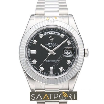 Replika Rolex Day Date Black Diamonds