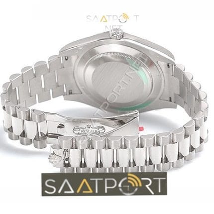 Rolex Day Date II Platinum Glacier 3255 Eta Mekanizma