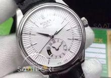 Replika Rolex Cellini Dual Time Silver Fiyat