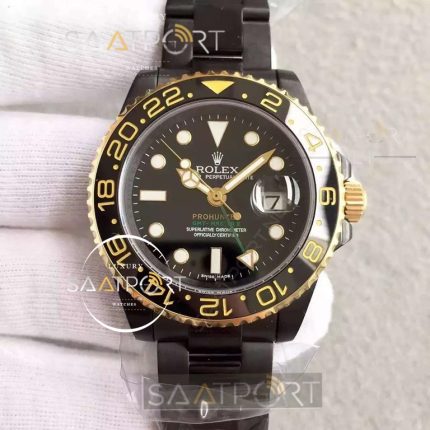 Rolex GMT-Master II Pro Hunter DLC Gold Black Ceramic