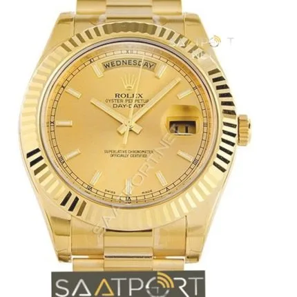 Rolex saat Day date modelleri replika eta mekanizma 3255 (1)