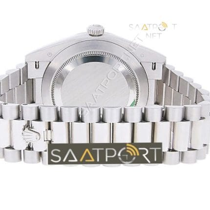 Rolex Day-Date 40 mm platin 3255 eta mekanizma