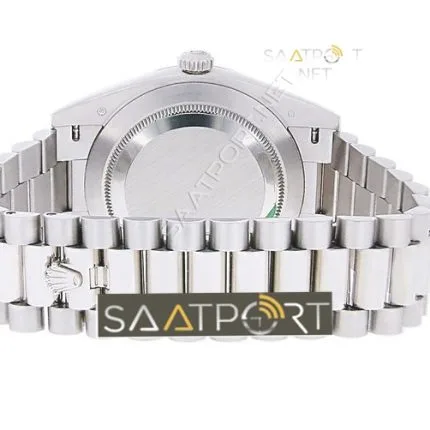 Rolex Day-Date 40 mm platin 3255 eta mekanizma