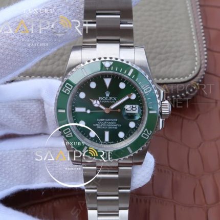 Rolex Submariner Hulk Yeşil Kadran Noob V9