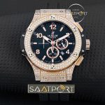 Hublot Big Bang Taşlı Model Gold Saatler Replika