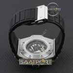 Hublot King Power Türbülonlu Saat Otomatik — Makro İndeks ve Safir Cam