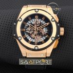 Hublot king power Silikon Kordon replika saat