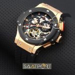 Hublot türbülonlu Gold kasa otomatilk