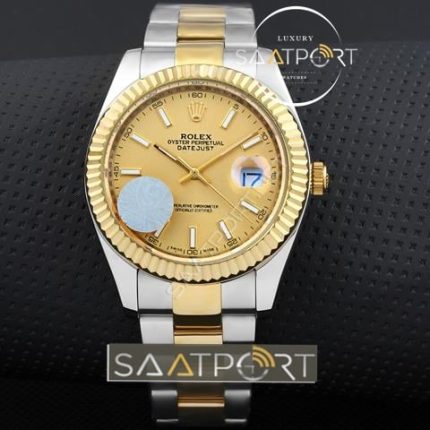 Rolex Datejust Gold Dial 41 mm otomatik