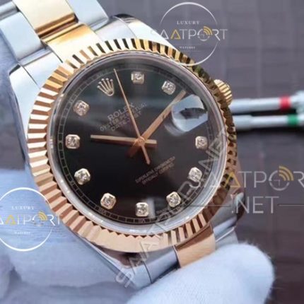 Rolex Datejust 36 mm Bayan Kol Saati Sİyah Kadran