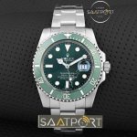 Rolex Submariner Green Replika saat yeşil hulk