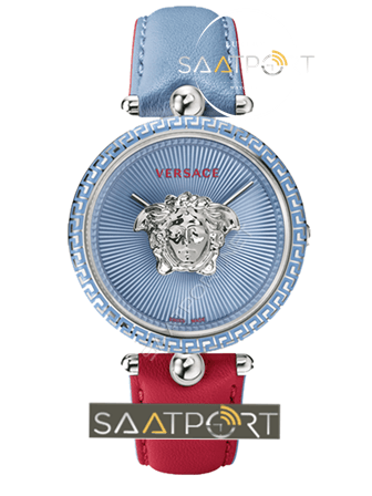 Versace Red blue palazzo empire watch