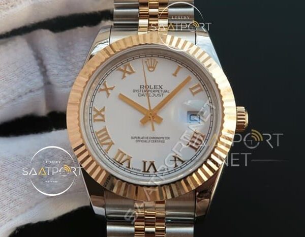 Replika Rolex Datejust Roma Rakamlı 36mm