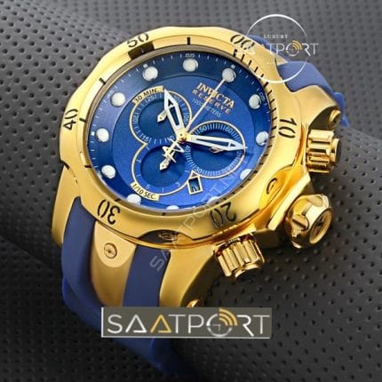 İnvicta noma modelleri mavi kadran gold kasa replica