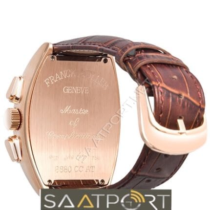 Franck Muller otomatik türbülonlu saatler beyaz kadran