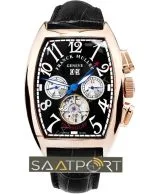 Franck Muller replika saatler pili cronometreli siyah kadran