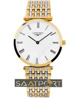 Longines Grand Classic Slim line Gold Rome rakamlı