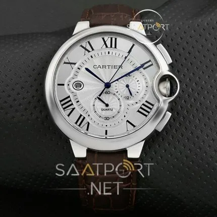 Cartier ballon bleu chronograph XL 45mm blue
