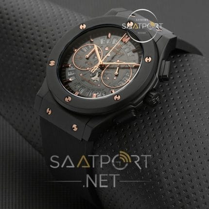 Hublot Classic Fusion Chronograph Black magic REPLİKA SAAT