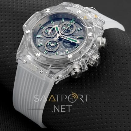 Hublot Şeffaf Saat Modelleri Replika Şeffaf Hublot eta