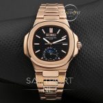 Patek Phılıppe Nautilis Rose Siyah Kadran