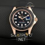 Replika Saat Rolex Yacht Master Silikon Kordon