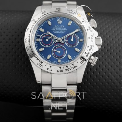 Rolex Daytona Blue Cosmograph Mavi Kadran Replika