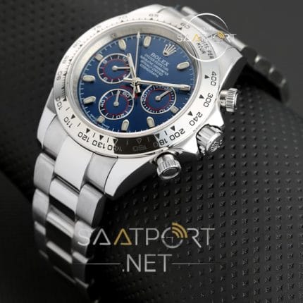 Rolex Daytona Blue Cosmograph Mavi Kadran Replika lacivert