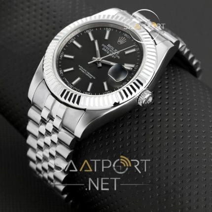 Rolex datejust jübile kordon Gri kadran siyah