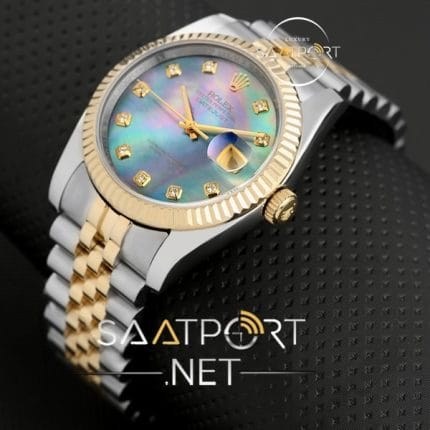Rolex daye just sedef kadran 36 mm replika saat