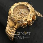 İnvicta Reserve Bolt Chronograph gold çelik kordon