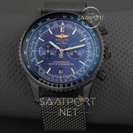 Breitling Navitimer Siyah pvd kasa Ve Mavi Kadran