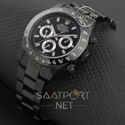 Rolex Daytona cosmograph Titan black replika saat otomatik modeller