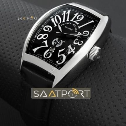 Franck Muller Otomatik Erkek Saati Replika gümüş kasa