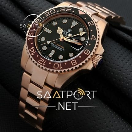 Rolex GMT-Master II Root Beer Full Rose Case replika