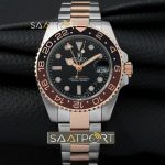 Rolex GMT-Master II Root Beer Rose Gold Black Brown Ceramic Bezel