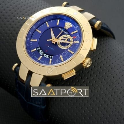Versace Mavi Gold VRSC29G70D282S282 Erkek Kol Saatleri