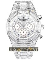 Audemars Piguet kadran ve kasa full Swarovski taşlı imitasyon