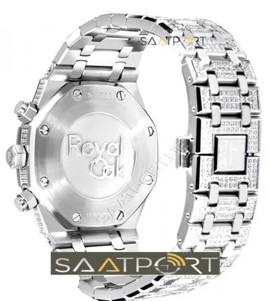 Audemars piguet kadran ve kasa full sawaroski taşlı saat model ap replika saatler
