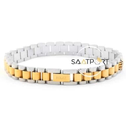Rolex Two Tone Bileklik Modeli Renk atmaz ve kararmaz modeller