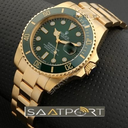 rolex submariner gold kasa yeşil kadran hulk modelleri