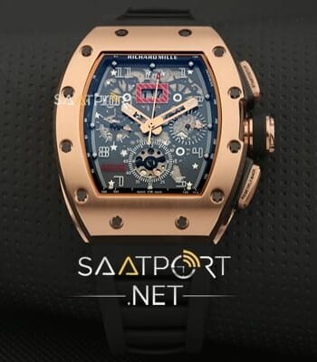 Richard Mille Chronograph RM011 Rose Gold replika saat