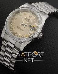 Rolex datejust taşlı bayan kol saati 36mm replika saat modeller