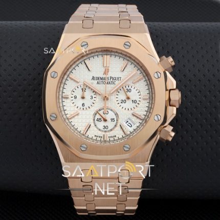 Audemars Piguet Pilli Kronometreli Rose Kasa erkek Modeli