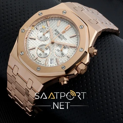 Audemars Piguet Pilli Kronometreli Rose Kasa replika saat