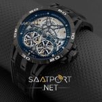 ROGER DUBUIS Excalibur Skeleton Double Flying Tourbillon in Black