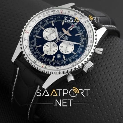 Breitling Navitimer SİYAH KADRAN pilli kronometreli replika saat