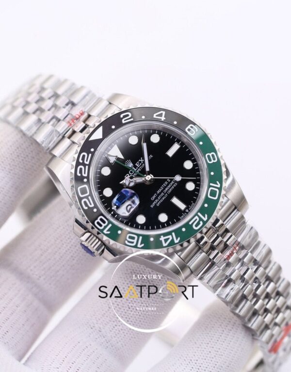 Rolex Sprite GMT Master 2 Jübile 904L Çelik 126720VTNR 2022 Soldan Kurmalı 3235