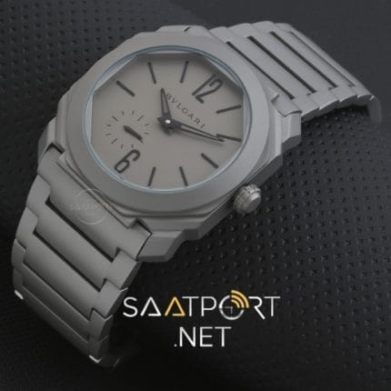 Bulgari Octo Finissimo Gri Kasa Türbülonlu Otomatik replika saat