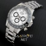 Rolex Daytona Cosmograph Seramik Bezel Beyaz Kadran